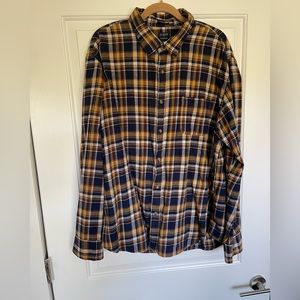 EUC J Crew men’s flannel shirt